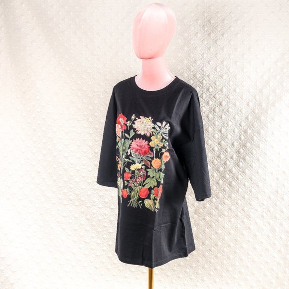 NWT Cotton Floral T shirt - 2x - Picture 2 of 4